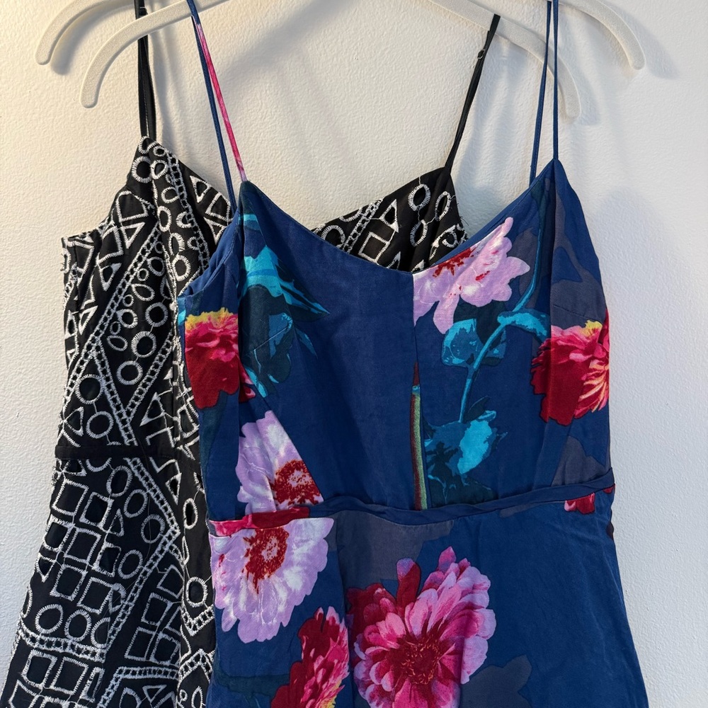 Floral and Geometric Print Dresses